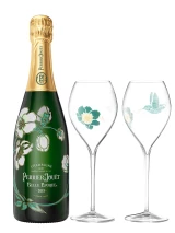 Perrier Jouët "La Belle Epoque" 2015 Coffret 2 Flûtes - 75cl