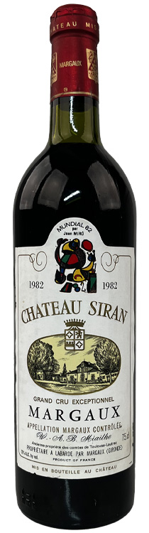 Margaux 1982 - Château Siran