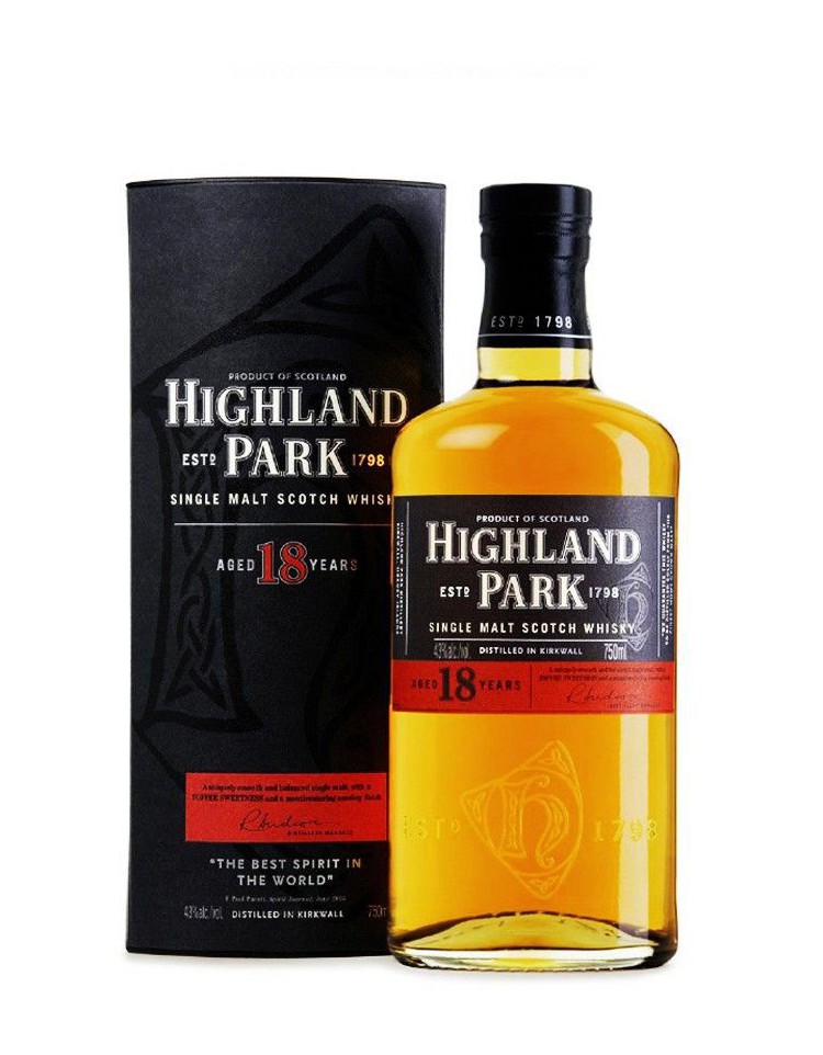 Highland Park Orkney 18 ans - 43°