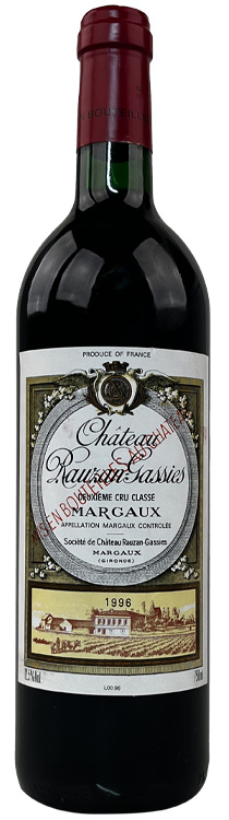 Margaux 1996 - Château Rauzan Gassies